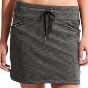 Tangerine Heather Gray Skort With Zip Pockets Sz S